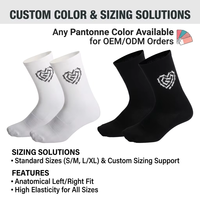 Chaussettes de cyclisme personnalisées pour hommes et femmes, fines, absorbantes, à séchage rapide, antibactériennes, écologiques, avec logo sur le bas, tendance été