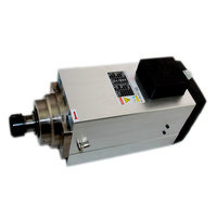 Broche CNC ChangSheng 12KW ER40 380V 18000 tr/min Grande taille Faible coût Haute qualité pour machine de découpe CNC métal/bois