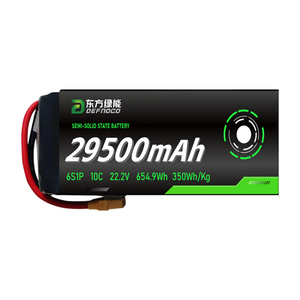 29500 мАч 29,5ah 6S1P 10C 22,<span class=keywords><strong>2</strong></span> В 350wh/кг полуплотная аккумуляторная батарея - Product Image 1