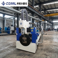 Machine de découpe laser à fibre CNC automatique CORAL CRL-6012QG-A 3000W AI/PLT pour le traitement haute vitesse des profilés métalliques