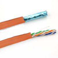 Cable de Red CAT6A F/UTP de Alto Rendimiento con Accesorios Completos para Redes Domésticas de Alta Velocidad