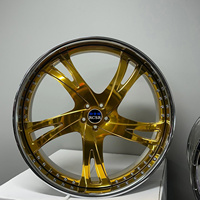 Jantes forgées sur mesure RCSR 5x114.3 5x127 22 24 26 30 pouces, volant forgé sur mesure assorti, garantie 5 ans