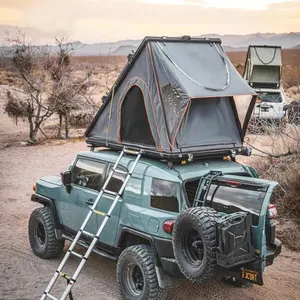 China Hersteller Kaufen Sie Hart aluminium Hartsc halen LKW Dachzelt 4x4 Pop Up Automatische Camping zelte