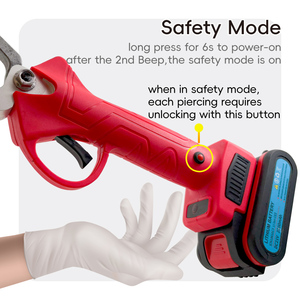 Blueworth mới phổ quát tổng số pin Tagger điện hai mảnh thẻ <span class=keywords><strong>plier</strong></span> với chèn màu đen li-pin tiết kiệm thời gian - Product Image 3