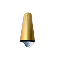 Capsule de Champagne de papier d'aluminium d'or pour l'enveloppe de cou de bouteille