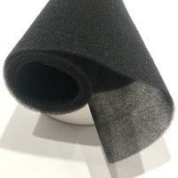 Filtre à air en mousse de polyuréthane réticulée écologique de 3 mm, sortie d'usine, filtre en éponge à cellules ouvertes, charbon actif, mailles filtrantes