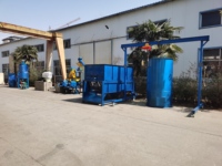 Kleine schaal 1-2t/u palmoliemoleninstallatie automatische palmvruchtenolie-extractiemachine te koop in Afrika