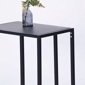 Modern Industrial Style Metal Frame <strong>Foldable</strong> Powder Coated Coffee <strong>Table</strong> for Home Living Room Furniture Slide Sofa <strong>Couch</strong> Bed - Product Image 3