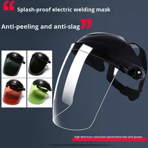 Visiera in plastica leggera per PC seconda protezione con protezione Argon Arc <span class=keywords><strong>Face</strong></span> <span class=keywords><strong>Shield</strong></span> Anti-scottatura per saldare l'usura protettiva - Product Image 4