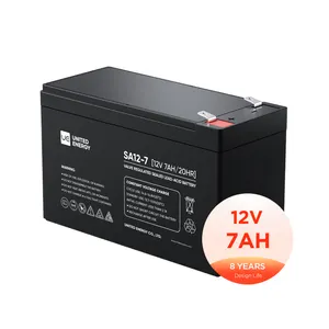 Ue Agm Lead Acid Batteries 12V 7Ah 8Ah 9Ah Batteries For Solar Panels