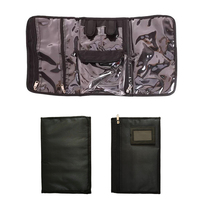 Trois sacs de sport pliables en toile pour arbitres de football, pour sifflets, cartes, pièces de monnaie, stylos, marqueurs, pour ranger le matériel de football, avec logo