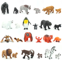 Jinying Vente en gros Figurine d'animal réaliste de haute simulation Zebra Penguin pour décoration de cadeau, décoration de maison, bureau, collection