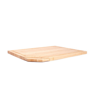 Tabla de cortar/picar cuadrada de madera de haya sin pintar, diseño personalizable, adecuada para comida infantil china y cocina. - Product Image 1