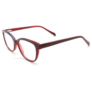 Medico ottico <span class=keywords><strong>nome</strong></span> di marca due colori acetato trasparente bambini occhiali - Product Image 4
