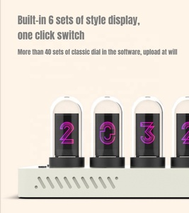 BETTER Industrial Style Digital Table <strong>Clock</strong> Eleksmaker Elekstube IPS Display Desk Decorative <strong>Clock</strong> - Product Image 4