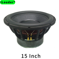 (15-001) Haut-parleur de subwoofer à basses fréquences ultra basses de 15 pouces, 500 W, 8 ohms, en fibre de verre