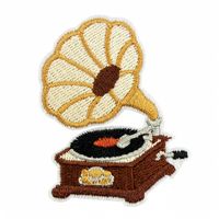 En gros, patchs thermocollants brodés mignons sur le thème de la maison, appliques rétro personnalisées motif café pour la décoration de vêtements, sacs et chapeaux