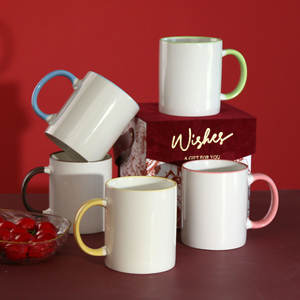 Cerouky Custom Ceramic <b>Mug</b> Horse Year Gift <b>Box</b> With Handle Screen Printing For Child Present - Product Image 3