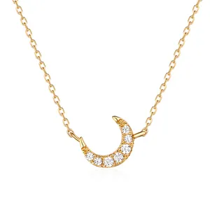 Nhà Máy Vàng Trang Sức AU585 100% Bất 14K Rắn Vàng Necklace Chain