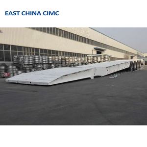 Remorque surbaissée à col <span class=keywords><strong>de</strong></span> cygne, capacité <span class=keywords><strong>de</strong></span> charge <span class=keywords><strong>de</strong></span> 150 tonnes, utilisée pour les sites miniers, remorque surbaissée - Product Image 3