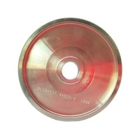 Meule diamantée électroplaquée de 6 pouces pour le polissage des pierres précieuses, outils de bijouterie et lapidaire JR Diamond Tools