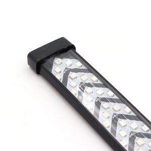 Bande lumineuse LED rouge jaune pour camion, barre lumineuse Triple rangée à 4 fonctions avec clignotant de frein de conduite pour Jeep pick-up SUV Dodge - Product Image 3