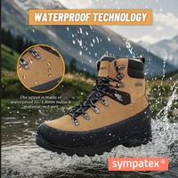 Hanagal OEM ODM Bottes de randonnée personnalisées pour hommes Bottes de randonnée tactiques imperméables Bottes d'extérieur