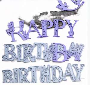 Matrices de découpe en <span class=keywords><strong>métal</strong></span> de 5 cm, modèle W167, lettres majuscules gravées sur un seul côté, <span class=keywords><strong>alphabet</strong></span> de 26 lettres, pour la création de mots, découpe, gaufrage, pochoirs DIY - Product Image 1