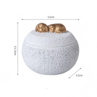 Urnas Funerarias para Mascotas, Cajas Conmemorativas de Cremación para Gatos y Perros, Artículos Funerarios para Almacenamiento de Cenizas