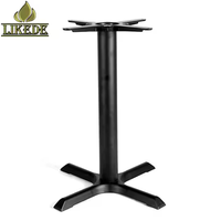 Cadre de base de table en fer Pieds de meubles en métal pour tables basses de restaurant Utilisation polyvalente Salon extérieur Atelier Hôpital