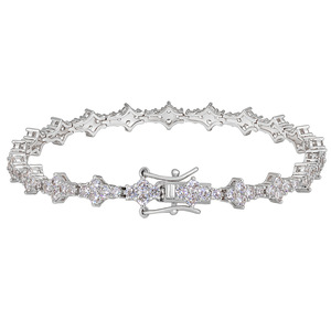 Luxury Private Jet Moissanite <b>Bracelet</b> VVS 925 Sterling <b>Silver</b> Aeroplane Link Jet Setter Wrist Ice GRA Certified Bling - Product Image 4