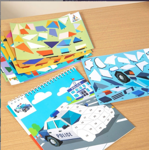 Autocollants mosaïques 3D personnalisés à imprimer, bricolage, jouet éducatif pour enfants, <span class=keywords><strong>livre</strong></span> <span class=keywords><strong>de</strong></span> coloriage mosaïque mystère - Product Image 3