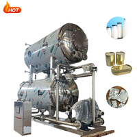 Autoclave Comercial Automática para Alimentos, Máquina de Retorta de Alta Temperatura y Alta Presión para Esterilizar Productos Enlatados, Embotellados y en Bolsas