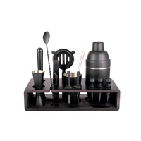 Kit d'outils de barman directement de l'usine, ensemble de shakers à cocktails multi-pièces, certifié LFGB FDA, logo personnalisé pour la vente en gros