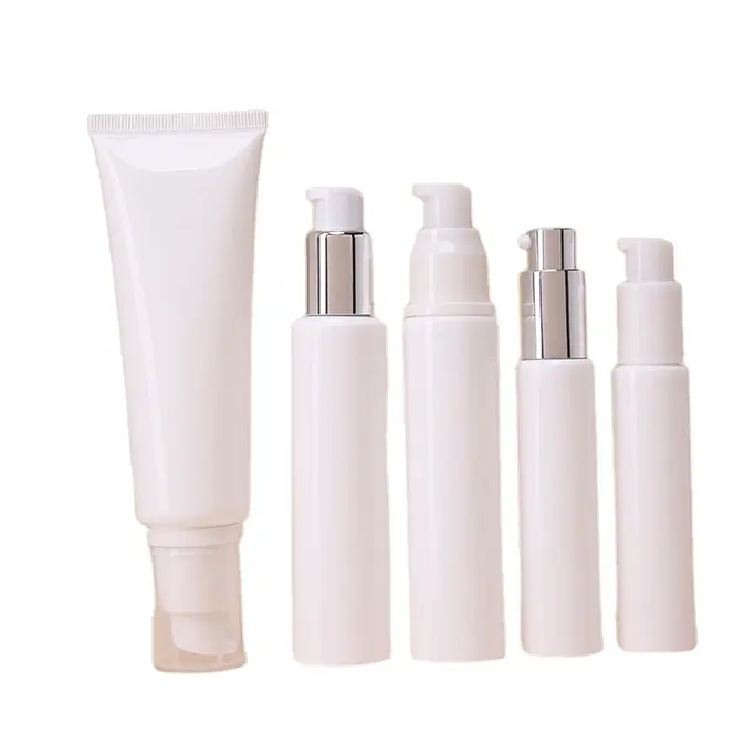 High end marketing beauty cream airless pump 15 30 50 ml 1 oz cosmetic empty container soft tube