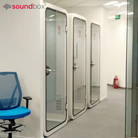 Soundbox Garden Office Indoor Pod : Cabine de bureau insonorisée pour un espace personnel ultra-silencieux et à usage intensif