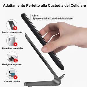 <span class=keywords><strong>Chargeur</strong></span> sans fil Qi 15W pour <span class=keywords><strong>Samsung</strong></span> Galaxy S25 Ultra, <span class=keywords><strong>support</strong></span> de charge rapide pour téléphone, base de charge de batterie - Product Image 3