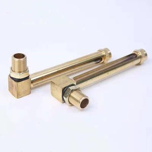XZW 1/4 BSP 100mm Jauge de niveau de réservoir en laiton, jauge tubulaire d'huile, jauge de niveau, raccords de tuyauterie, moulage et polissage - Product Image 6