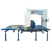 Machine à blocs de mousse à coupe verticale pour grande table de travail avec composants de noyau d'engrenage de moteur pour la fabrication d'éponge de cuisine en mousse à haute densité