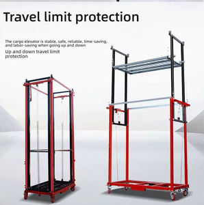 3.5M 220V elektrikli iskele kaldırma mobil uzaktan kumandalı kılavuz ray tipi otomatik kaldırma platformu taşınabilir kriko - Product Image 5