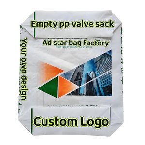 Sac en PP tissé professionnel étanche Ad Star pour <span class=keywords><strong>ciment</strong></span>, gypse, 20kg, 40kg, 50kg, avec <span class=keywords><strong>poche</strong></span> à valve vide - <span class=keywords><strong>Prix</strong></span> usine - Product Image 1