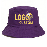 Chapeau Bob Réversible Unisexe Ujoy, Personnalisé avec Logo Brodé, en Coton Teint de Haute Qualité, Couleur Unie Vintage, Style Pêcheur