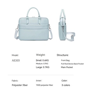 Spot Wholesale OEM Logo Custom <strong>Simple</strong> Shock Proof Female Laptop <strong>Bags</strong> <strong>Computer</strong> <strong>Bag</strong> 13 / 14 Inch 15.6 Inch 16 Laptop Handbag - Product Image 6