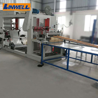 Machine à panneaux sandwich alvéolaires en aluminium pour portes de villas, rideaux intérieurs de camions, panneaux de tôle à persiennes de 10 mm