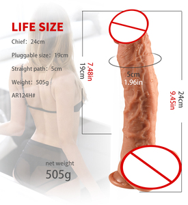 Compra al por mayor: Dildos de silicona seguros para el cuerpo, pene artificial gigante de 6 pulgadas con textura de piel, dildo sexual con MOQ bajo, juguete sexual para adultos, caja de juguetes sexuales para hombre, set completo. - Product Image 5