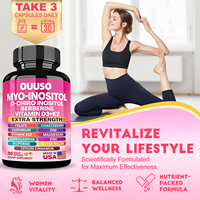 Vente en gros usine : Complément alimentaire Myo-Inositol D-Chiro Inositol Berberine en capsules 16-en-1, 90 capsules, qualité alimentaire, OEM/ODM, pour l'immunité