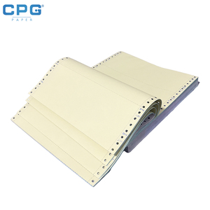 Impression de bordereaux de livraison sur papier autocopiant personnalisé OEM, papier NCR haute sensibilité 2 plis pour formulaires logistiques - Product Image 1
