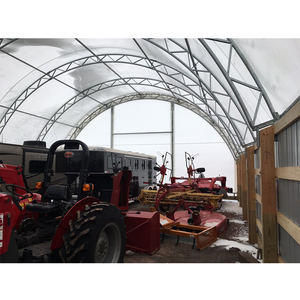 Abri de toit pour entrepôt, auvent pour conteneur maritime, toit en dôme métallique, abri pour conteneur de 40 pieds - Product Image 6