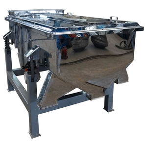 Vente chaude : Tamis vibrant à rouleaux pour moteur, différentes tailles de mailles, 2 sorties, pour grains, grains de café, farine, tamis vibrant linéaire, grand modèle - Product Image 1