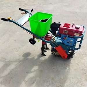 Applicateur d'engrais manuel agricole, petite machine à essence à chenilles, motoculteur multifonctionnel pour champs arables - Product Image 4